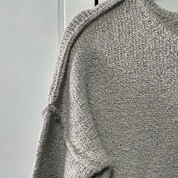 Olivia Sky teddy sweater tunic top, long roll up sleeve XL - Picture 6 of 12